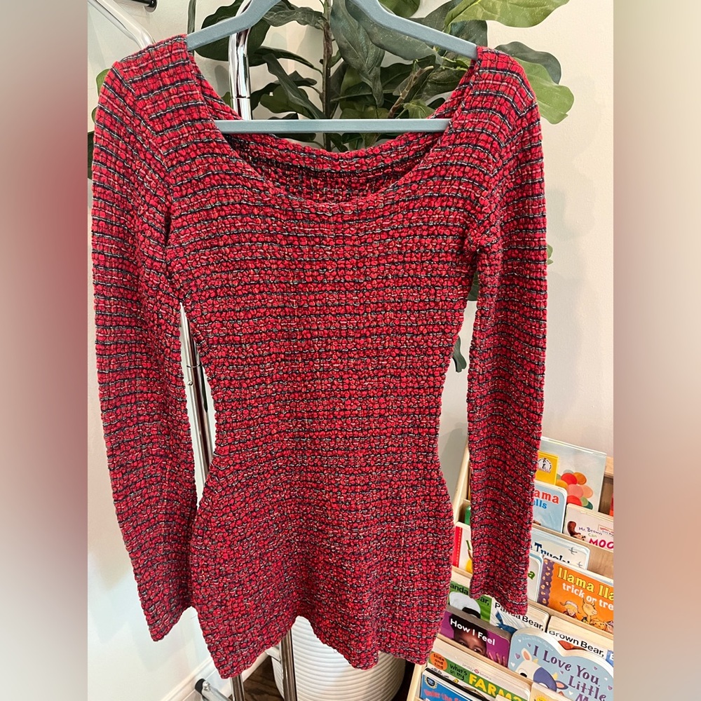 Vintage Betsy Johnson Punk Collection 1980s Tartan Dress